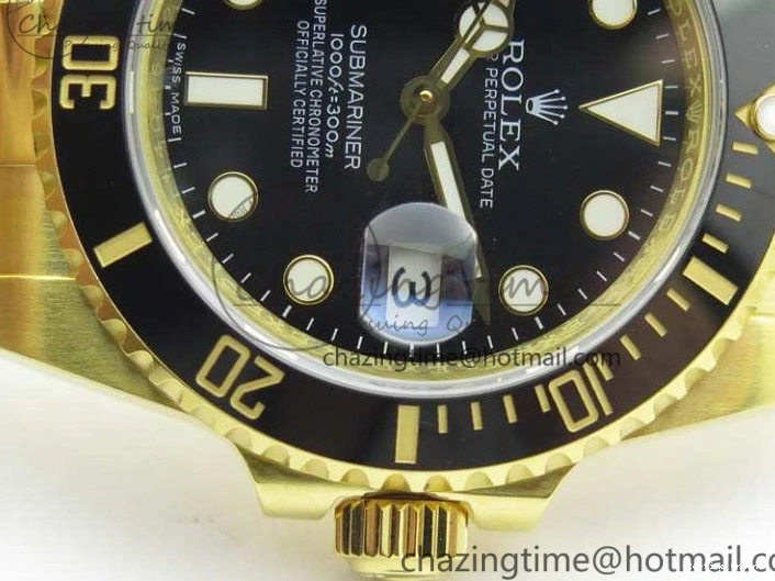 0208 Submariner TW Best Edition 116618LN Black Full YG Wrapped A SmartChoice 3565